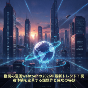 縦読み漫画Webtoonの2026年最新トレンド：読者体験を変革する話題作と成功の秘訣