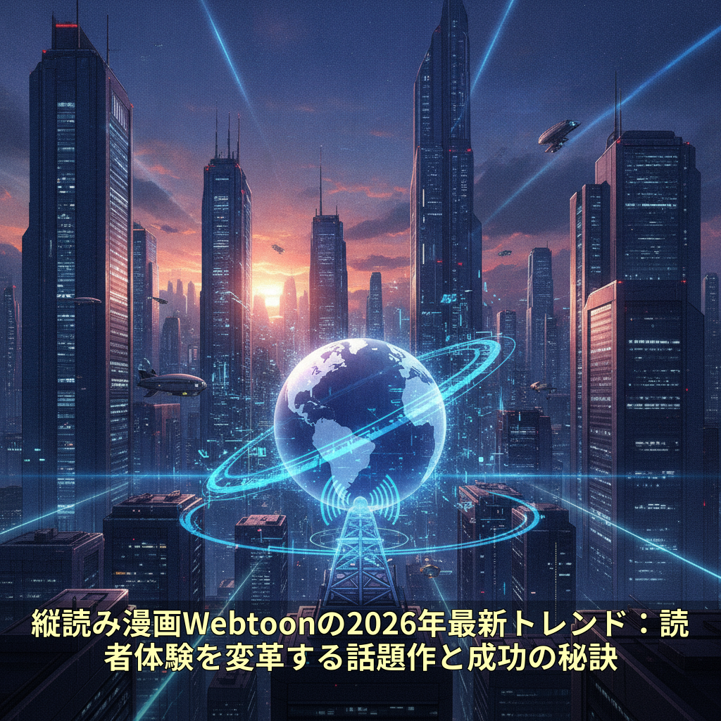 縦読み漫画Webtoonの2026年最新トレンド：読者体験を変革する話題作と成功の秘訣