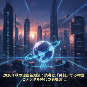 2026年秋の漫画新潮流：読者と「共創」する物語とデジタル時代の表現進化