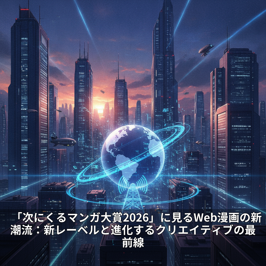 「次にくるマンガ大賞2026」に見るWeb漫画の新潮流：新レーベルと進化するクリエイティブの最前線