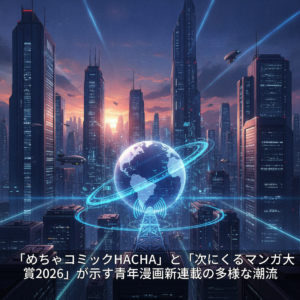 「めちゃコミックHACHA」と「次にくるマンガ大賞2026」が示す青年漫画新連載の多様な潮流