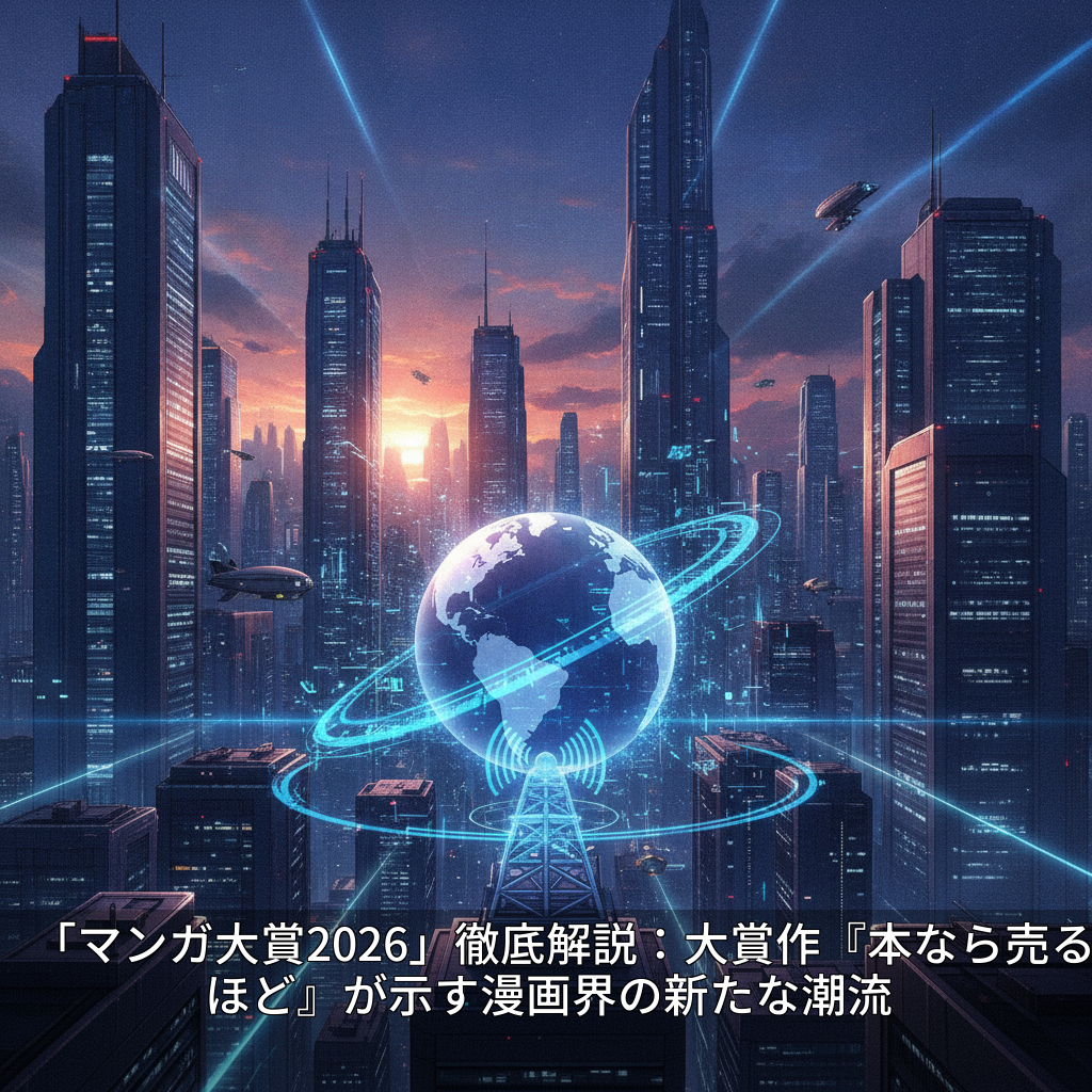 「マンガ大賞2026」徹底解説：大賞作『本なら売るほど』が示す漫画界の新たな潮流