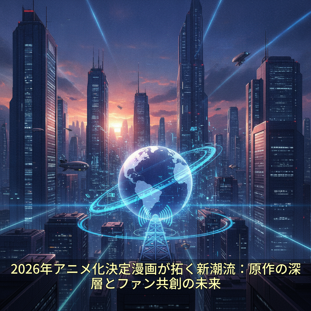 2026年アニメ化決定漫画が拓く新潮流：原作の深層とファン共創の未来