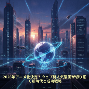 2026年アニメ化決定！ウェブ発人気漫画が切り拓く新時代と成功戦略