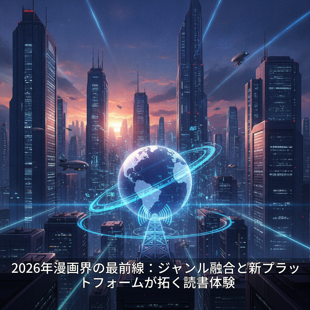2026年漫画界の最前線:ジャンル融合と新プラットフォームが拓く読書体験