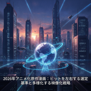 2026年アニメ化原作漫画：ヒットを左右する選定基準と多様化する映像化戦略