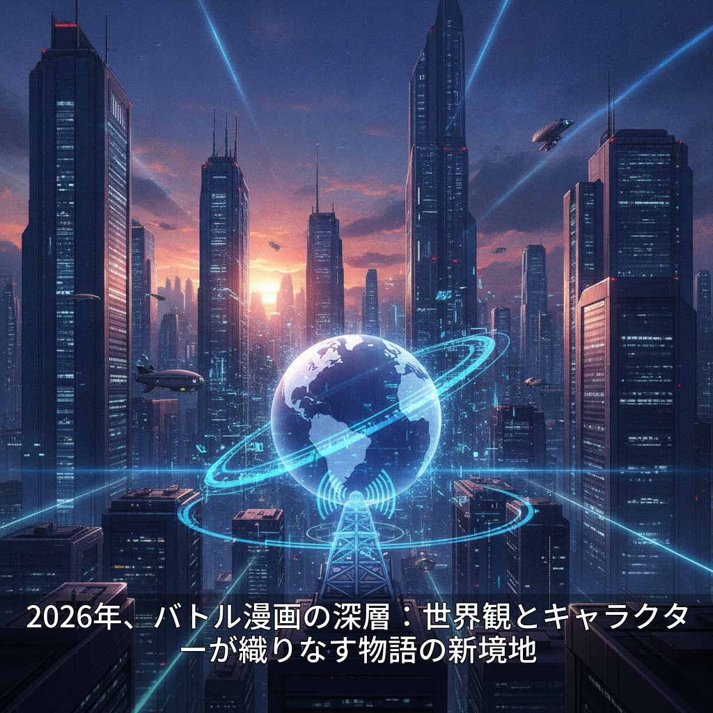 2026年、バトル漫画の深層：世界観とキャラクターが織りなす物語の新境地