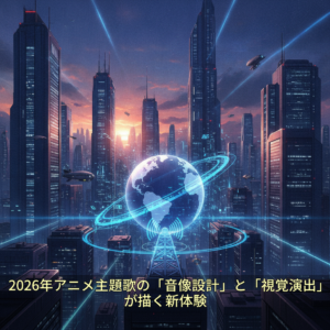 2026年アニメ主題歌の「音像設計」と「視覚演出」が描く新体験