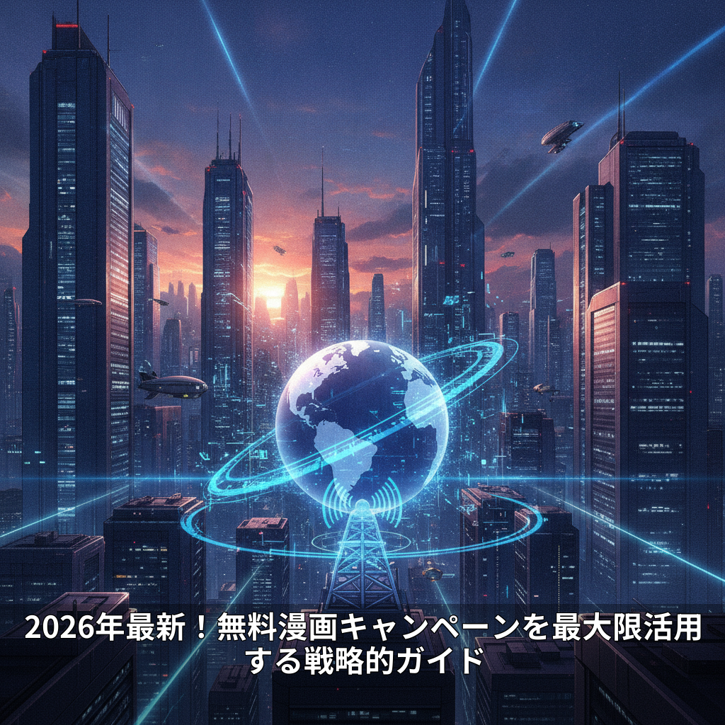 2026年最新！無料漫画キャンペーンを最大限活用する戦略的ガイド