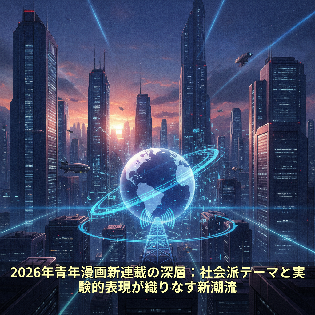2026年青年漫画新連載の深層：社会派テーマと実験的表現が織りなす新潮流