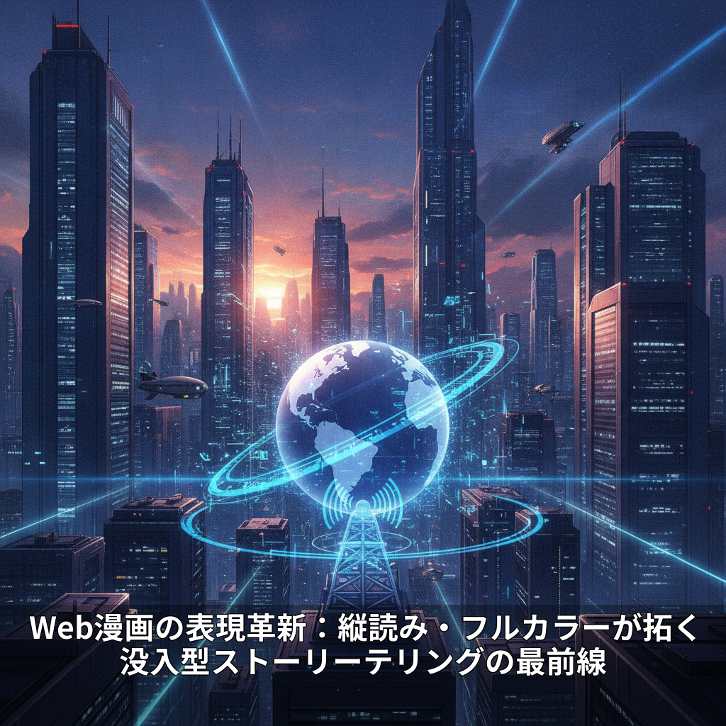 Web漫画の表現革新:縦読み・フルカラーが拓く没入型ストーリーテリングの最前線