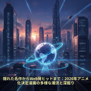 隠れた名作からWeb発ヒットまで：2026年アニメ化決定漫画の多様な潮流と深掘り