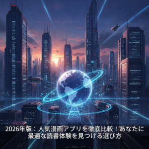 2026年版：人気漫画アプリを徹底比較！あなたに最適な読書体験を見つける選び方