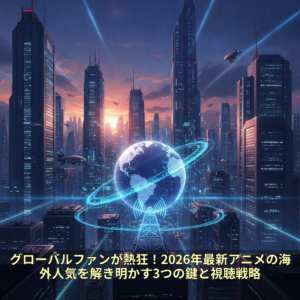 グローバルファンが熱狂！2026年最新アニメの海外人気を解き明かす3つの鍵と視聴戦略