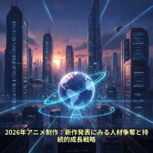 2026年アニメ制作：新作発表にみる人材争奪と持続的成長戦略