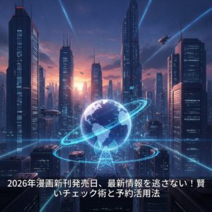 2026年漫画新刊発売日、最新情報を逃さない！賢いチェック術と予約活用法