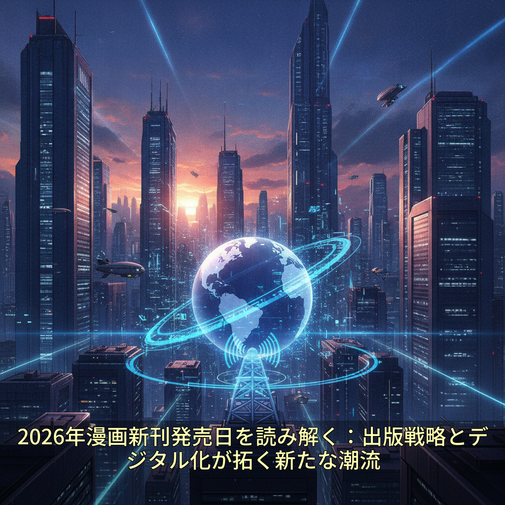 2026年漫画新刊発売日を読み解く：出版戦略とデジタル化が拓く新たな潮流