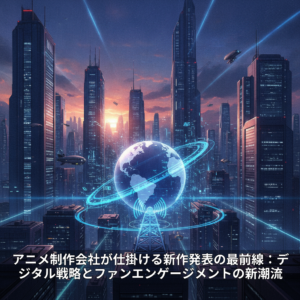 アニメ制作会社が仕掛ける新作発表の最前線：デジタル戦略とファンエンゲージメントの新潮流