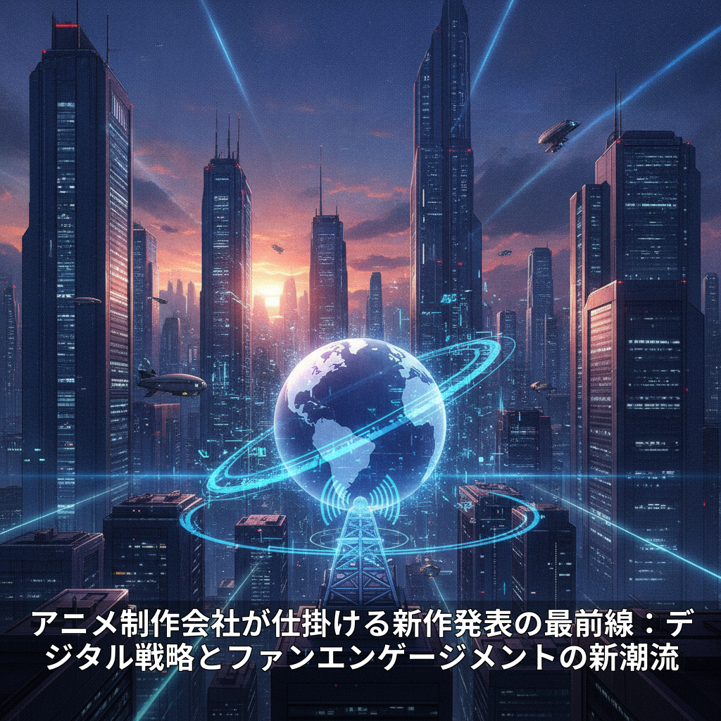 アニメ制作会社が仕掛ける新作発表の最前線：デジタル戦略とファンエンゲージメントの新潮流