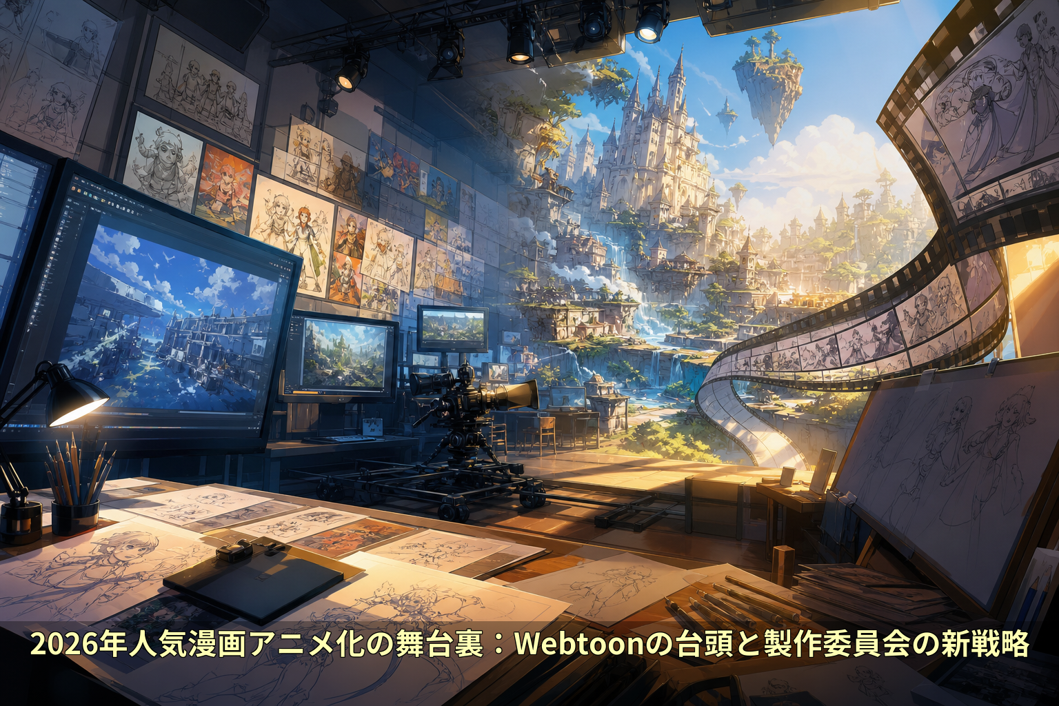2026年人気漫画アニメ化の舞台裏：Webtoonの台頭と製作委員会の新戦略