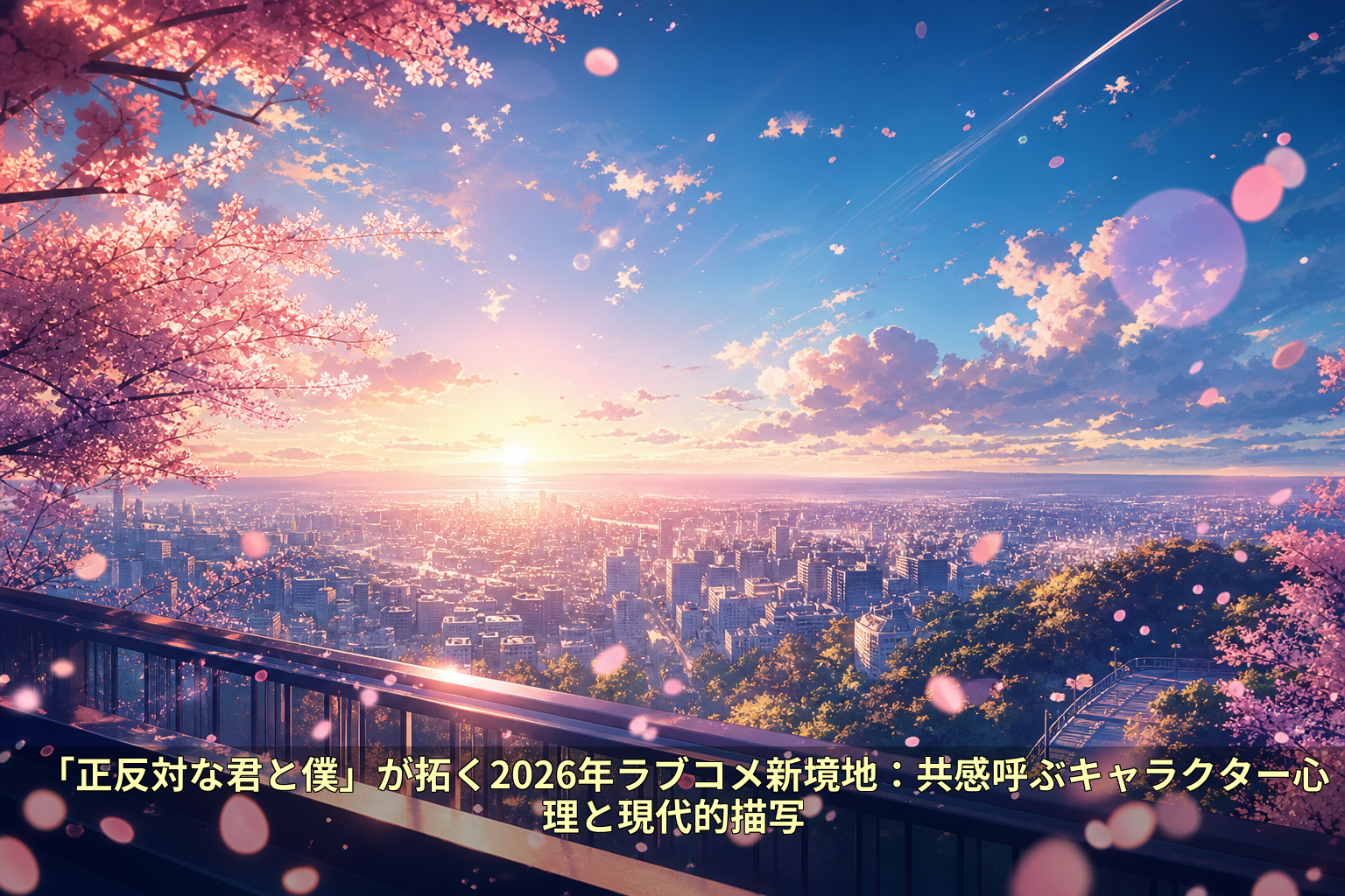 「正反対な君と僕」が拓く2026年ラブコメ新境地:共感呼ぶキャラクター心理と現代的描写