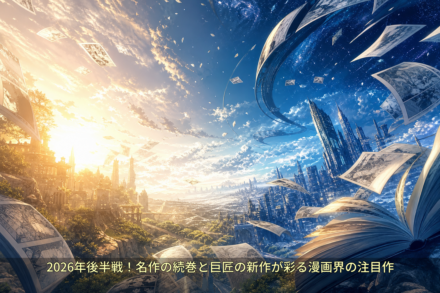 2026年後半戦！名作の続巻と巨匠の新作が彩る漫画界の注目作