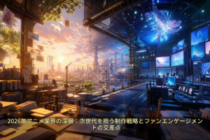 2026年アニメ業界の深層：次世代を担う制作戦略とファンエンゲージメントの交差点