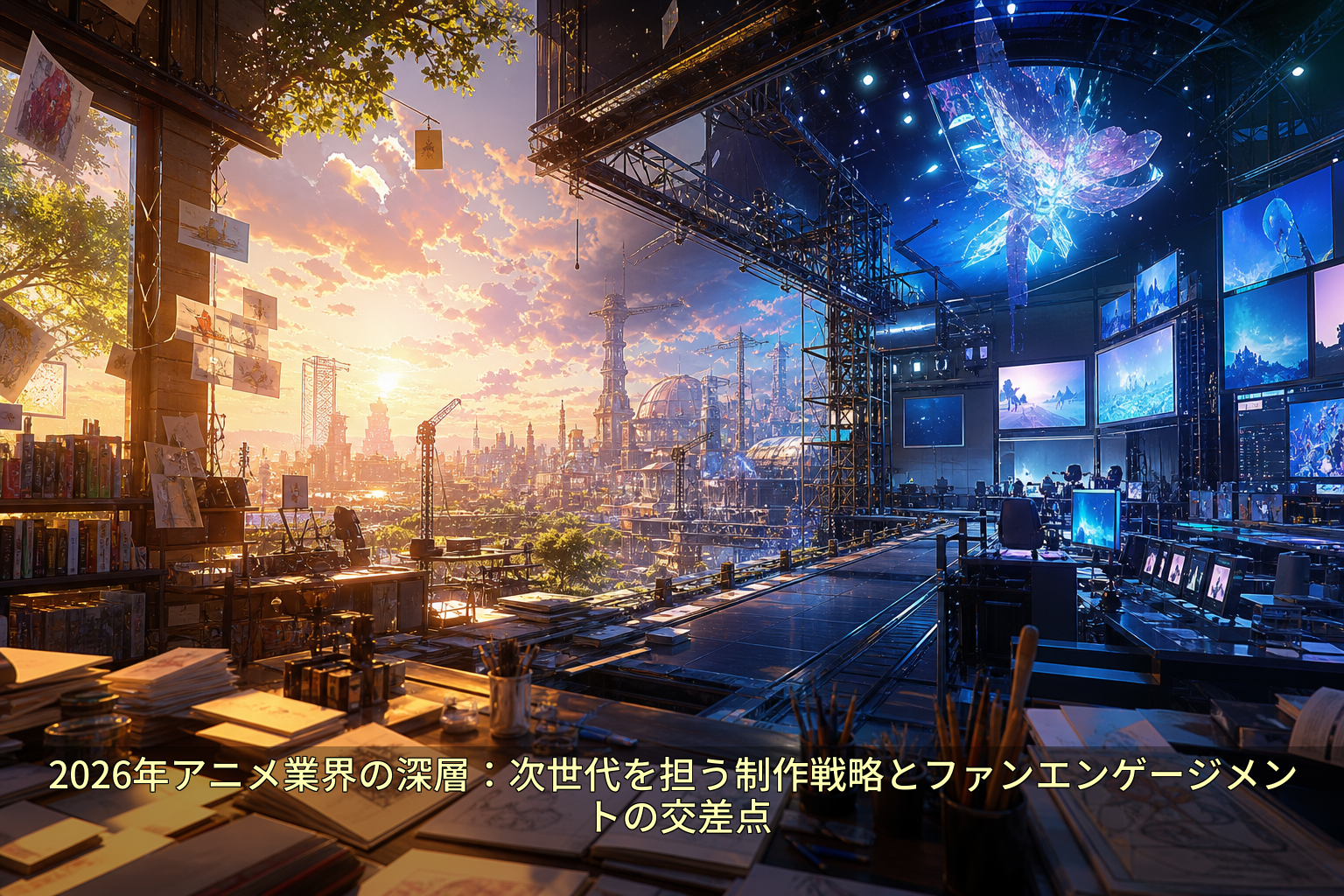 2026年アニメ業界の深層：次世代を担う制作戦略とファンエンゲージメントの交差点