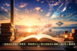 一気読みの感動を再発見！読後感が心に残る完結済み漫画の選び方と厳選名作