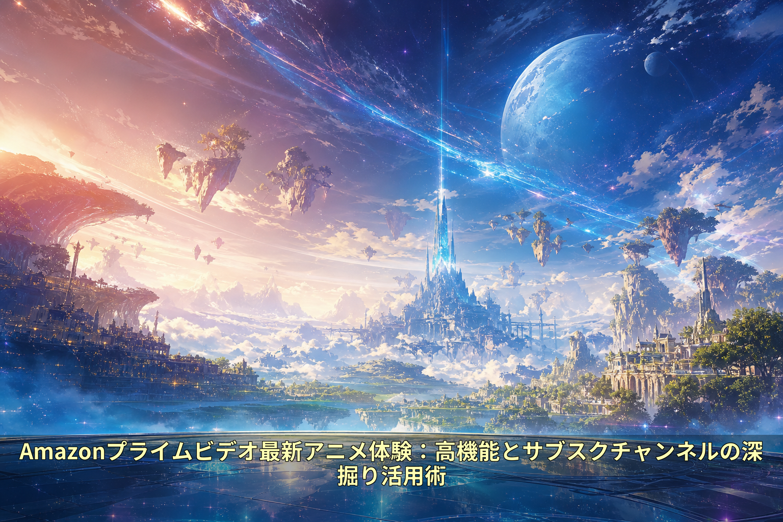 Amazonプライムビデオ最新アニメ体験：高機能とサブスクチャンネルの深掘り活用術