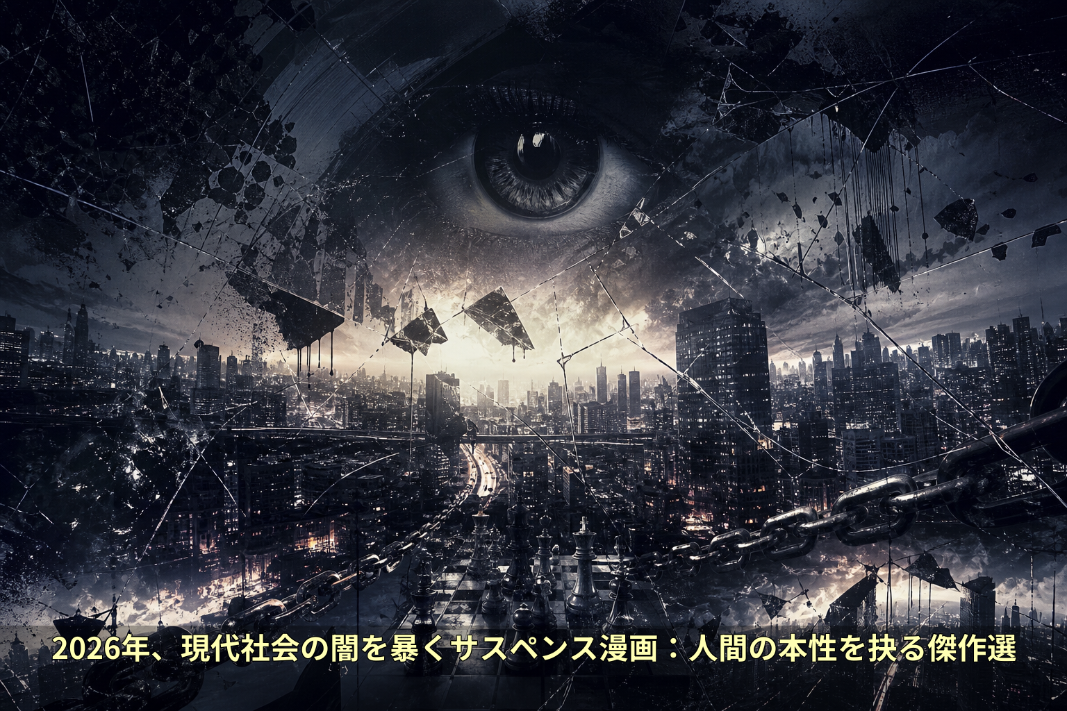 2026年、現代社会の闇を暴くサスペンス漫画：人間の本性を抉る傑作選