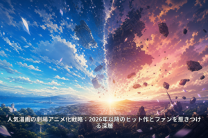 人気漫画の劇場アニメ化戦略：2026年以降のヒット作とファンを惹きつける深層