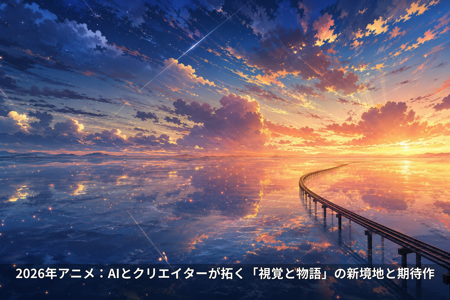 2026年アニメ：AIとクリエイターが拓く「視覚と物語」の新境地と期待作