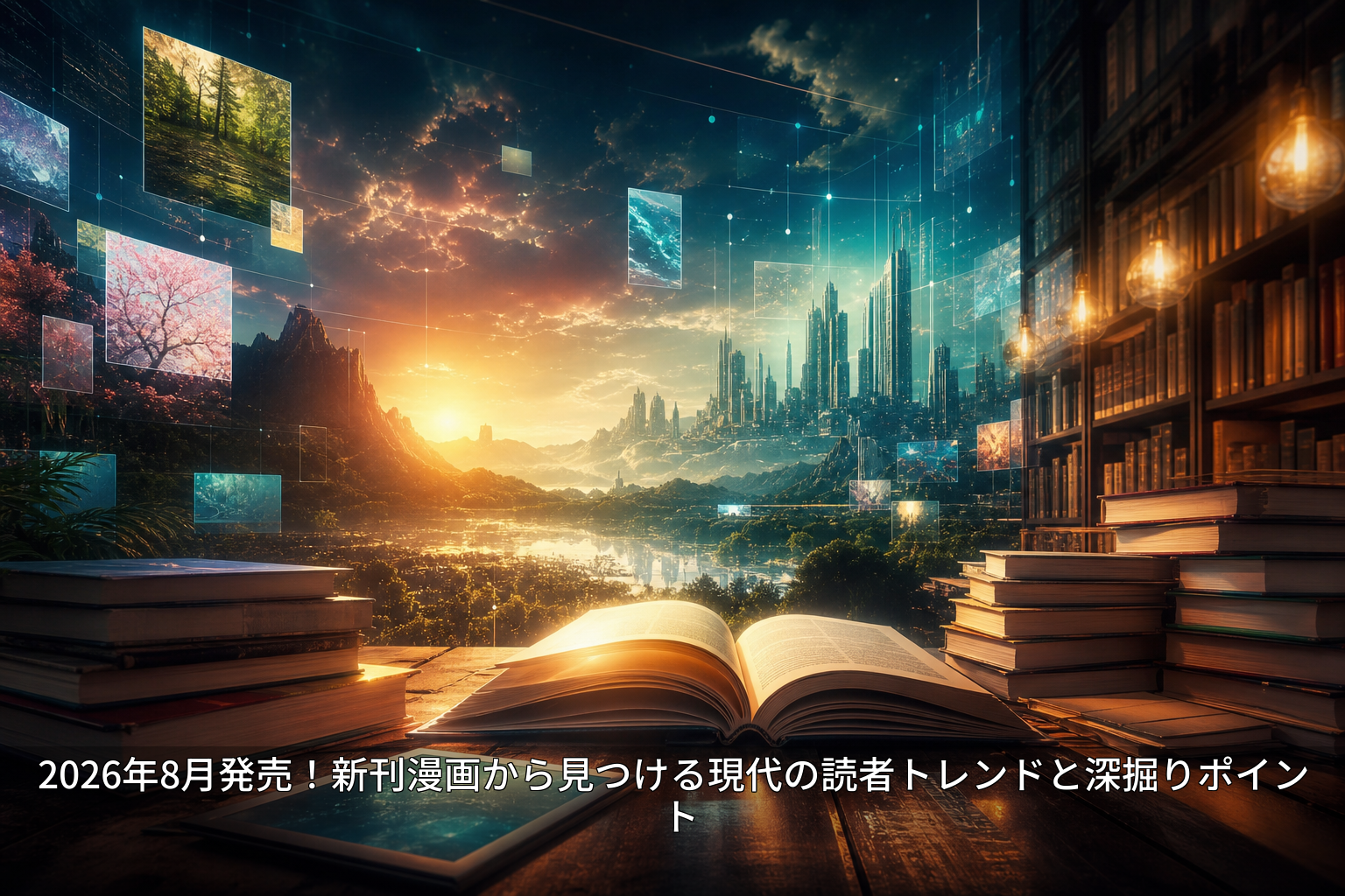 2026年8月発売！新刊漫画から見つける現代の読者トレンドと深掘りポイント