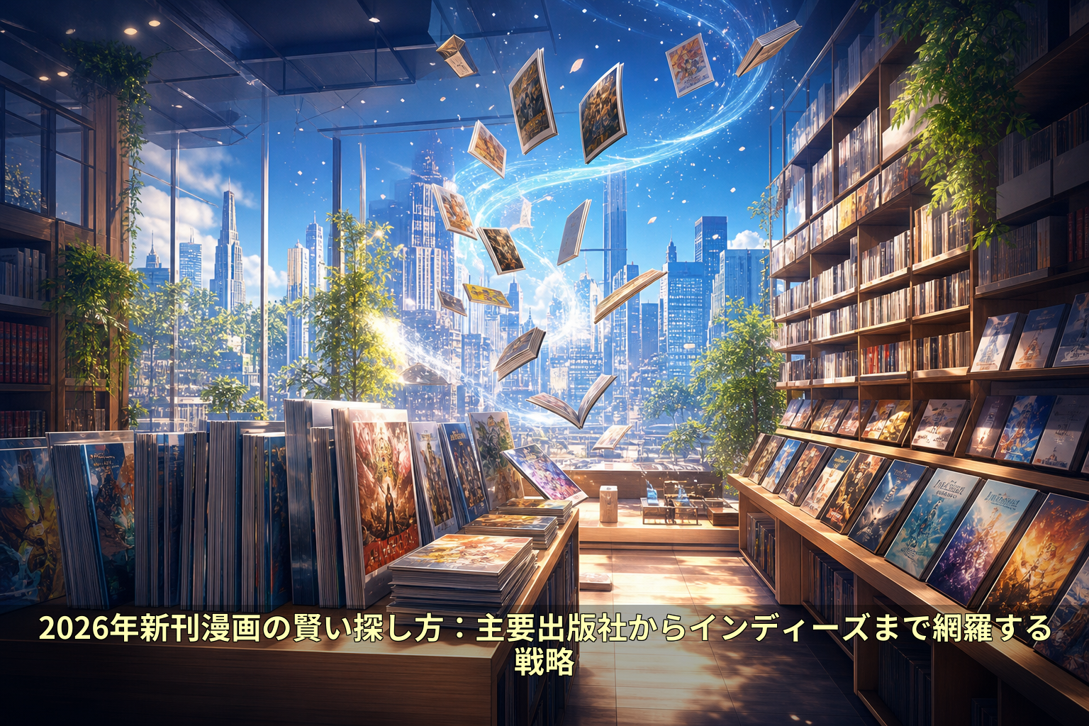 2026年新刊漫画の賢い探し方：主要出版社からインディーズまで網羅する戦略