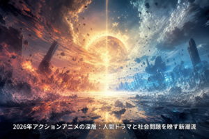 2026年アクションアニメの深層：人間ドラマと社会問題を映す新潮流