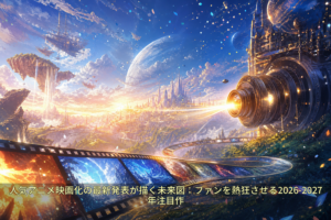 人気アニメ映画化の最新発表が描く未来図：ファンを熱狂させる2026-2027年注目作