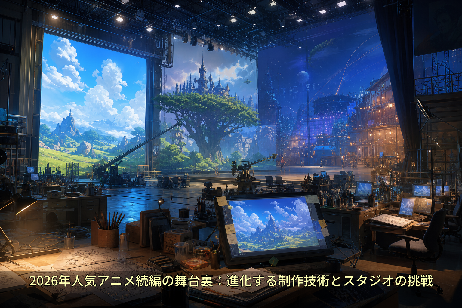 2026年人気アニメ続編の舞台裏：進化する制作技術とスタジオの挑戦