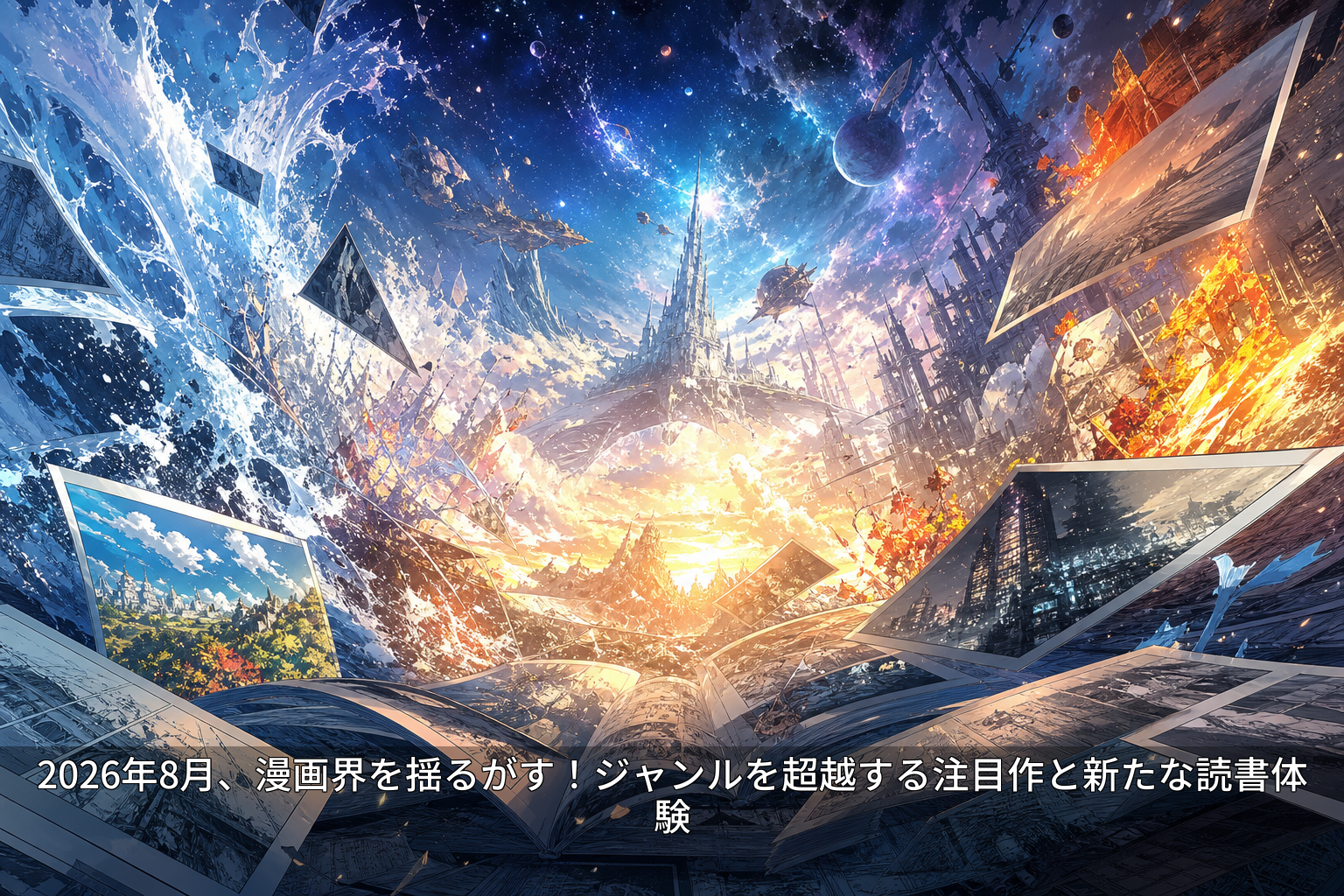 2026年8月、漫画界を揺るがす！ジャンルを超越する注目作と新たな読書体験