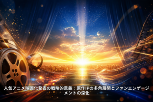 人気アニメ映画化発表の戦略的意義：原作IPの多角展開とファンエンゲージメントの深化