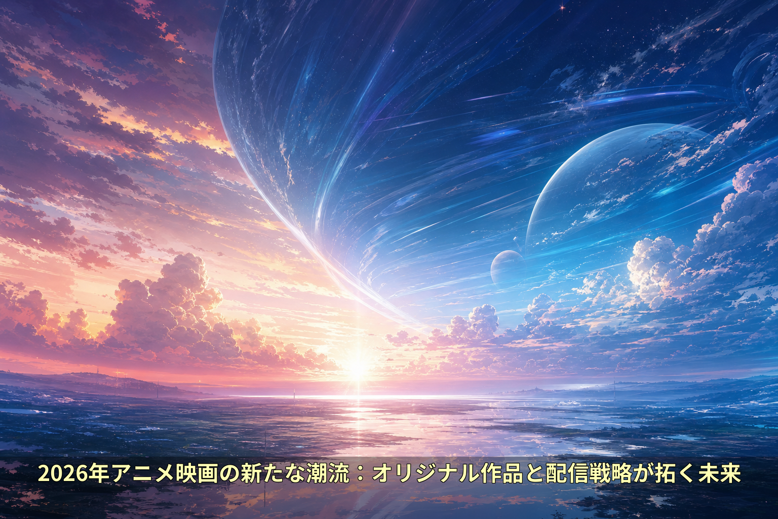 2026年アニメ映画の新たな潮流:オリジナル作品と配信戦略が拓く未来