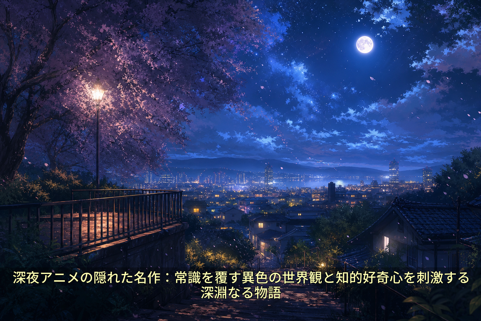 深夜アニメの隠れた名作：常識を覆す異色の世界観と知的好奇心を刺激する深淵なる物語