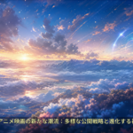 2026年アニメ映画の新たな潮流：多様な公開戦略と進化する視聴体験