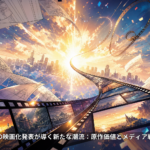 人気漫画の映画化発表が導く新たな潮流：原作価値とメディア戦略の進化