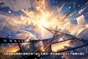 人気漫画の映画化発表が導く新たな潮流:原作価値とメディア戦略の進化