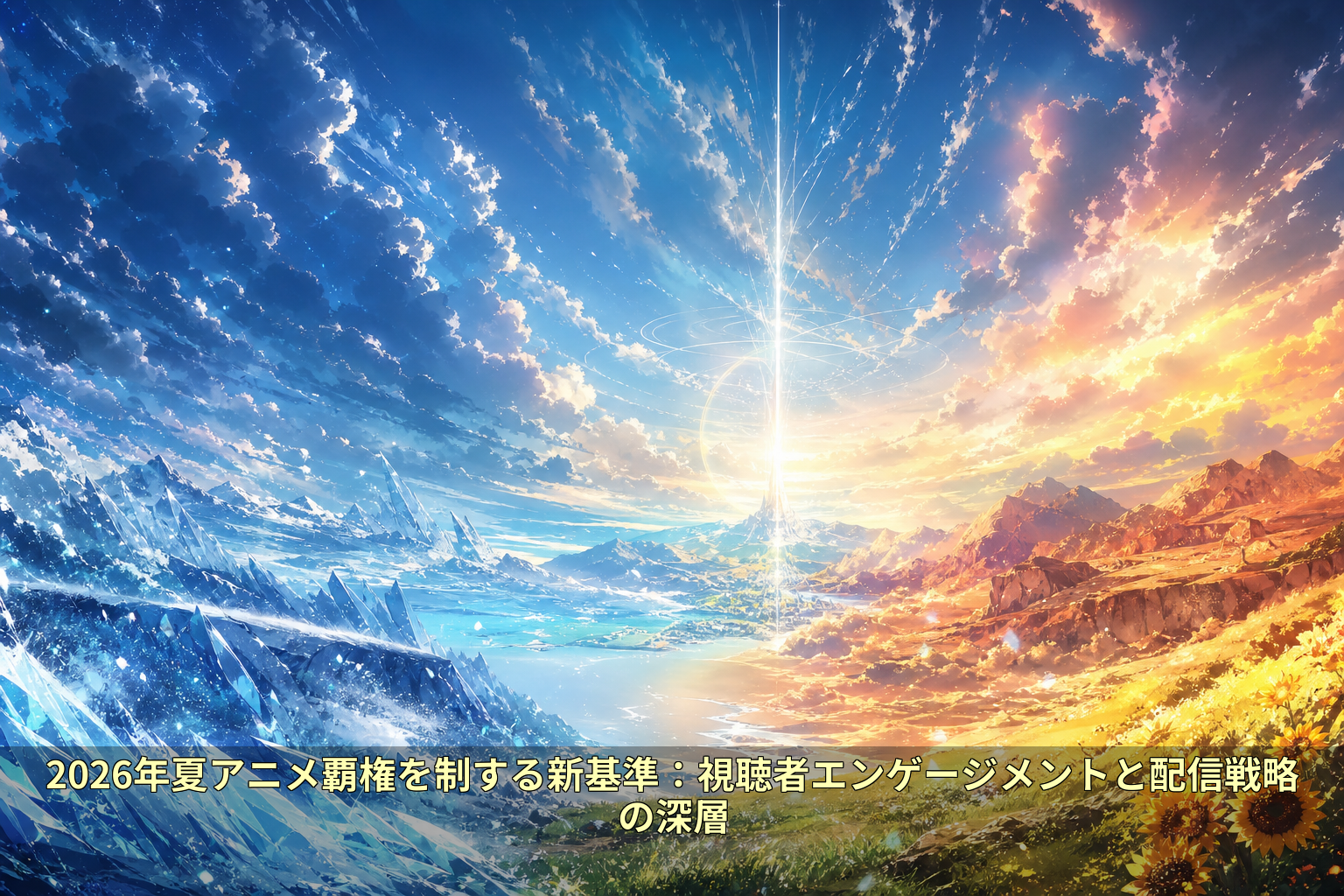 2026年夏アニメ覇権を制する新基準：視聴者エンゲージメントと配信戦略の深層