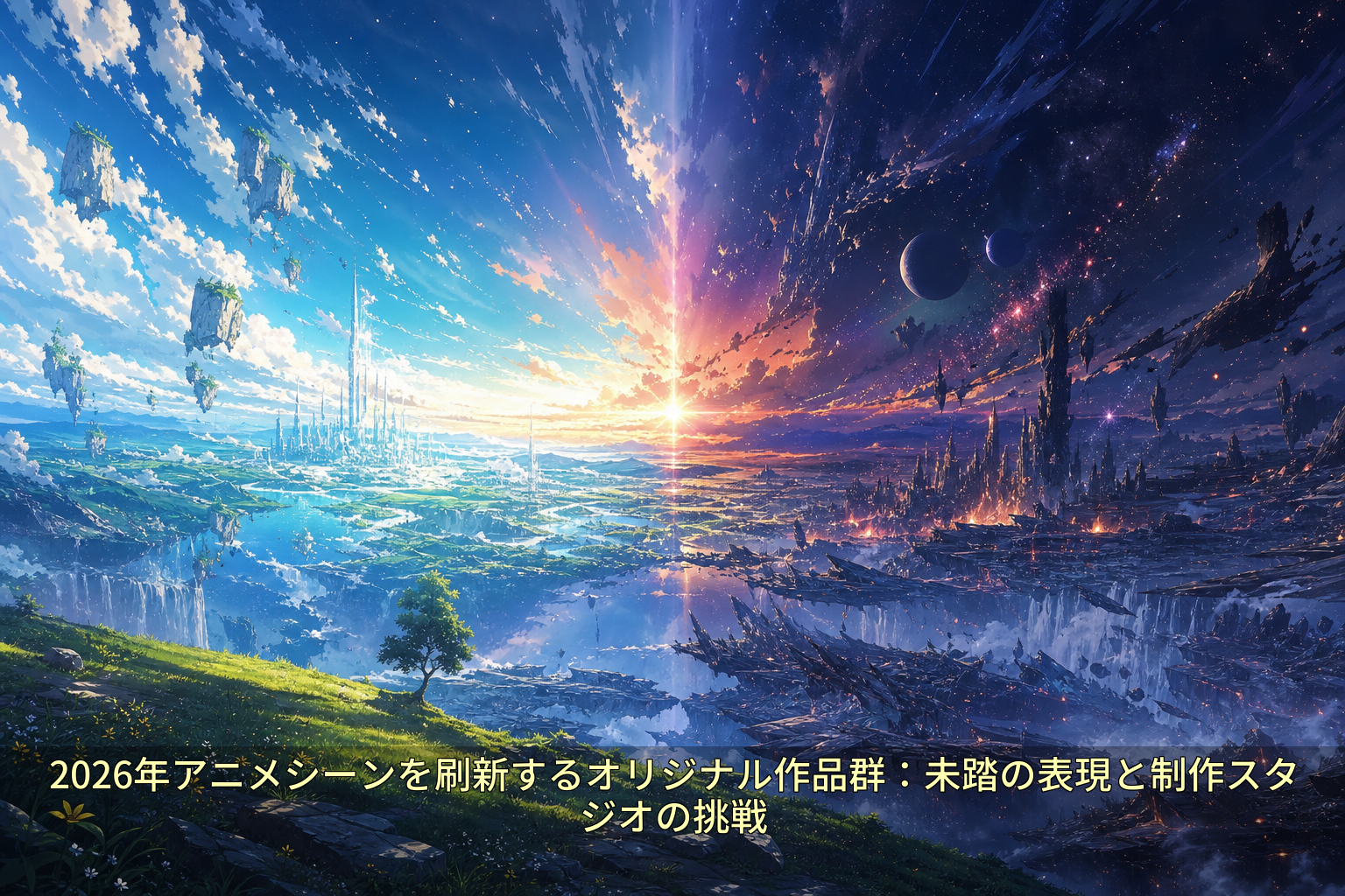 2026年アニメシーンを刷新するオリジナル作品群：未踏の表現と制作スタジオの挑戦