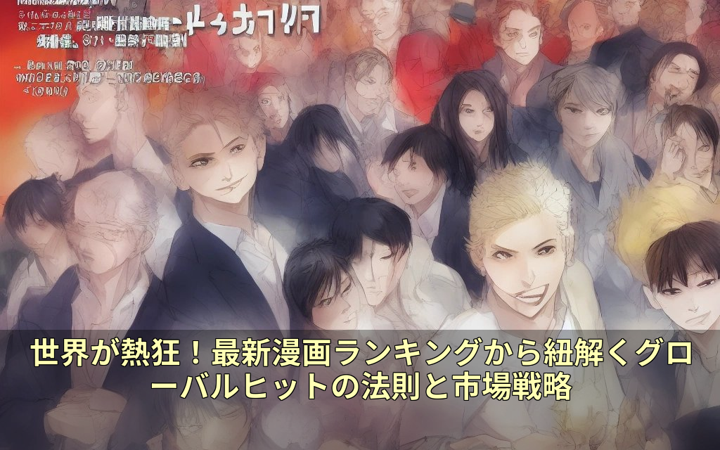 世界が熱狂！最新漫画ランキングから紐解くグローバルヒットの法則と市場戦略