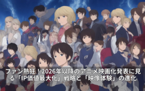 ファン熱狂！2026年以降のアニメ映画化発表に見る「IP価値最大化」戦略と「映像体験」の進化