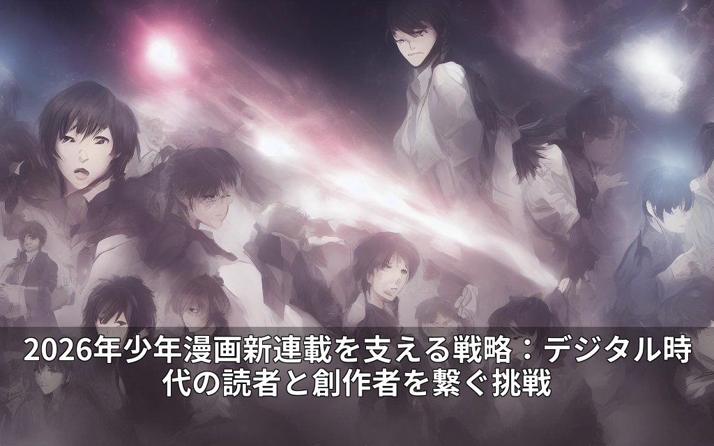 2026年少年漫画新連載を支える戦略：デジタル時代の読者と創作者を繋ぐ挑戦
